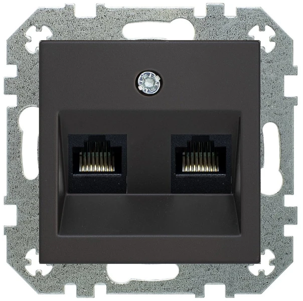 Tinklo kabelis - LINDY Cat.6 STP RJ45 moteriškasis jungiklis 360° ekranuotas