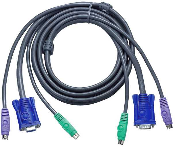 Aten | KVM Cable, 3M PS/2 | 2L-1003P/C