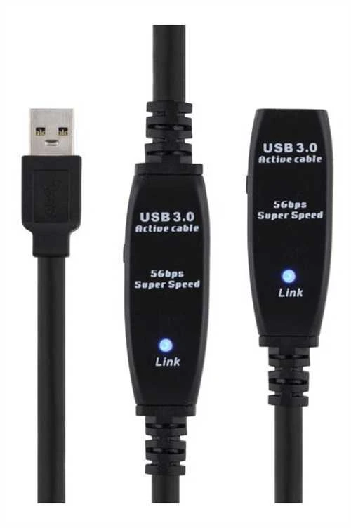 Kabelis DELTACO USB 3.0, 10.0m / USB3-1006