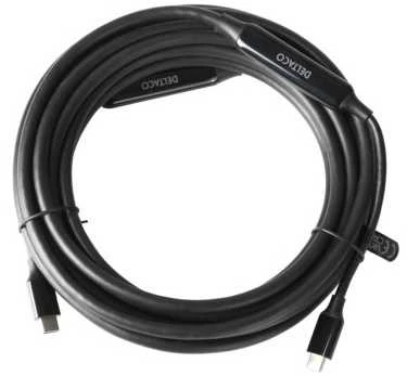 Kabelis DELTACO USB-C C-C, aktyvus, 10Gbps, 3A, 5m / 1902003