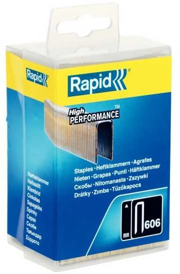 Kabės „Rapid“ 606/30, 3600 vnt. plast.p.