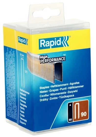 90/25mm 3M Kabės Rapid PP Box Tinka Rapid Airtac PBS 151 3000 vnt