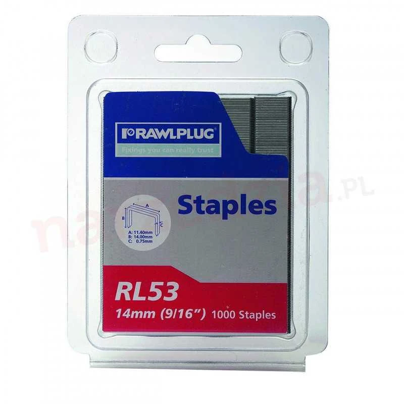 Kabės Rawlplug RL53 14mm 1000 vnt.