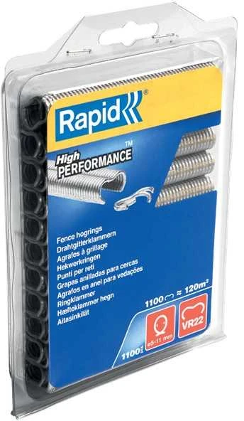 R:Hog Ring VR22/ 1.1M Galv. Blister 5-11mm, Rapid