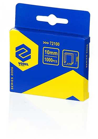 VOREL ZSZYWKI 10mm 1000szt Szer.11,3mm 72100