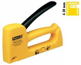Esselte Kabių pistoletas R13E 4-10mm geltonas Nr 13 kabės HANDY, Rapid