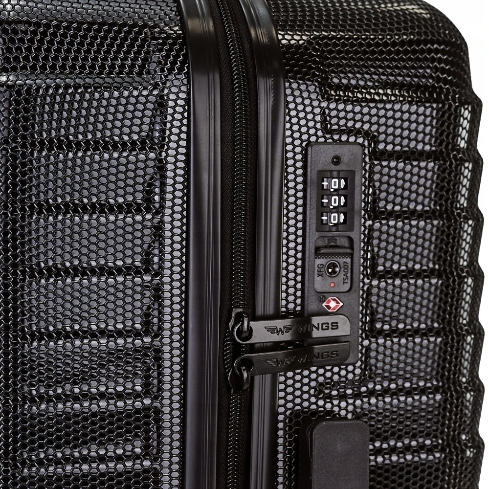 Kabininis Lagaminas Wings Pc Sea Eagle 2.0 20" Juodas