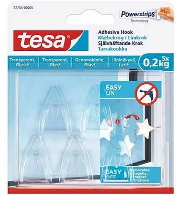 Haczyki Kabliukai Tesa PowerStrips Deco, 5 vnt.