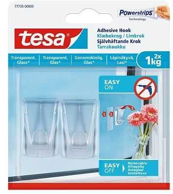 Haczyki Kabliukai Tesa PowerStrips Deco, 5 vnt.
