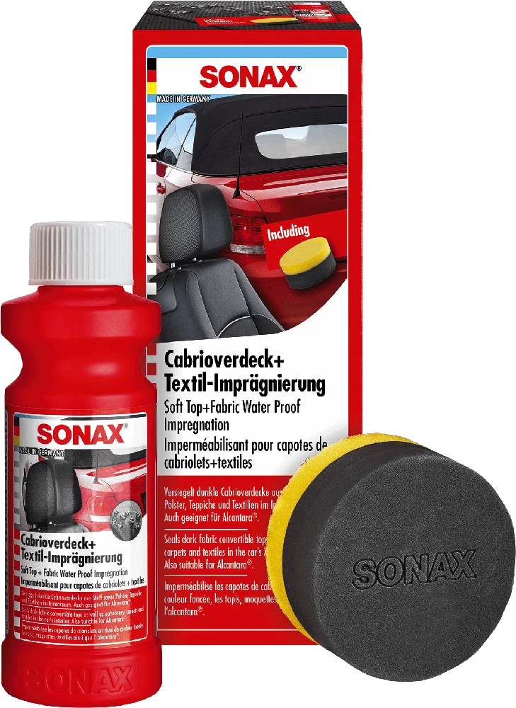 SONAX Kabrioleto stogo ir tekstilės impregnavimo priemonė, 250ml 310141