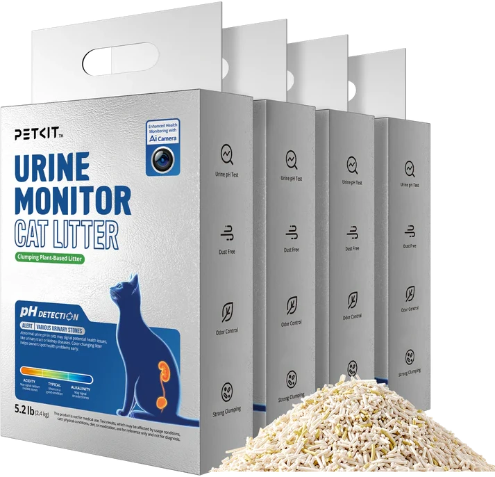 Kačių kraikas PETKIT Urine Monitor Cat Litter, 4vnt
