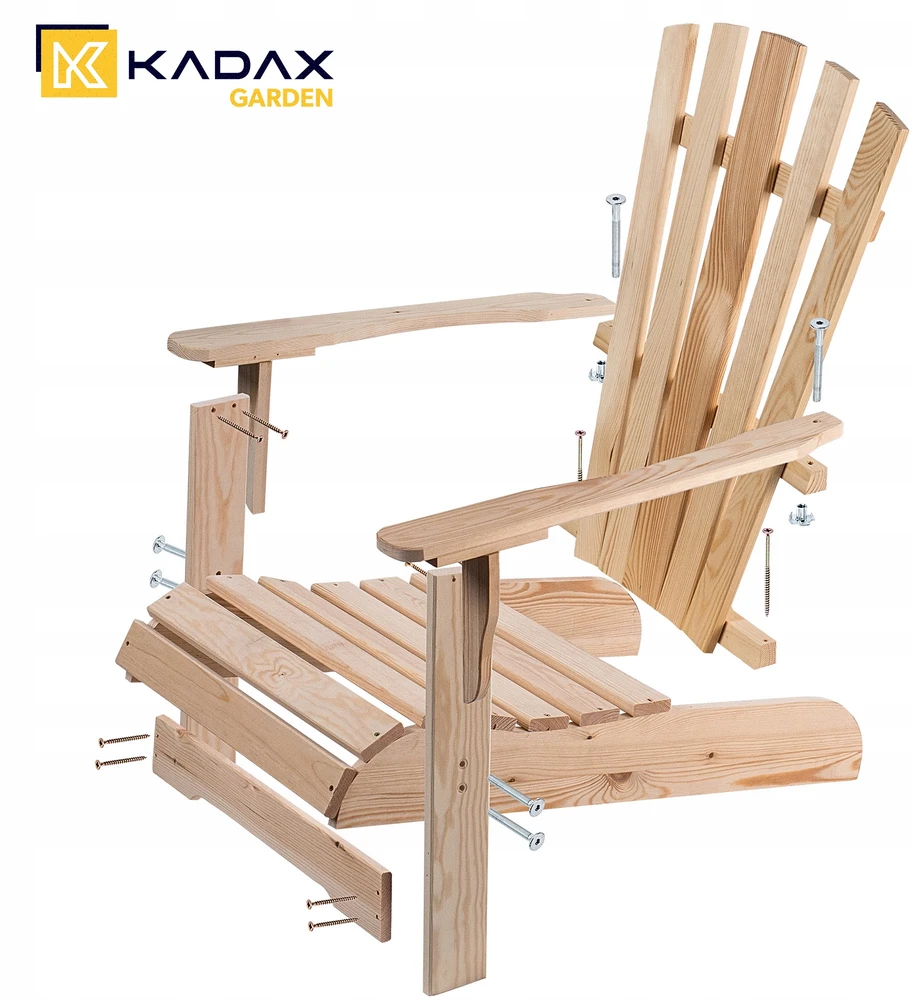 Kadax MEDINĖ SODO KĖDĖ, PAPLŪDIMO KĖDĖ, TERASĖS KĖDĖ, PATOGI, STIPRUS SODAS