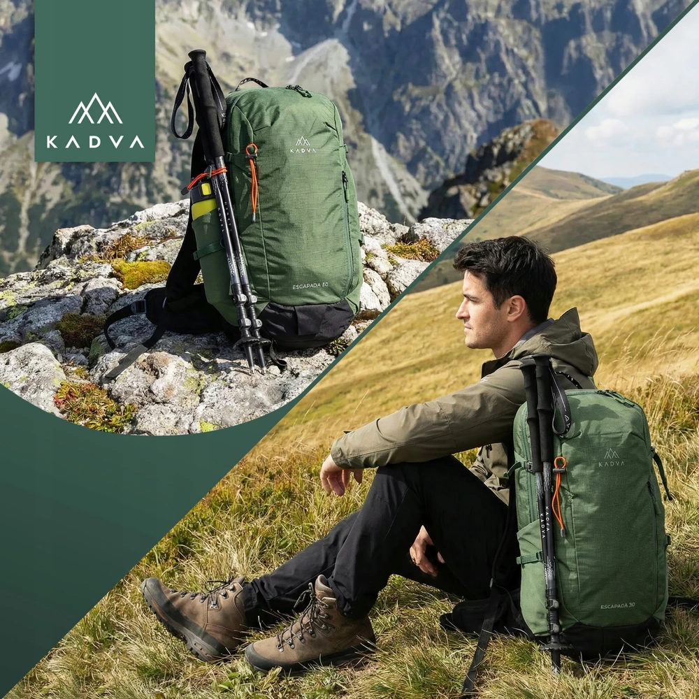 KADVA ESCAPADA TOURING KUPRINĖ 30l Žalias MOUNTAIN TREKKING DENGALIS