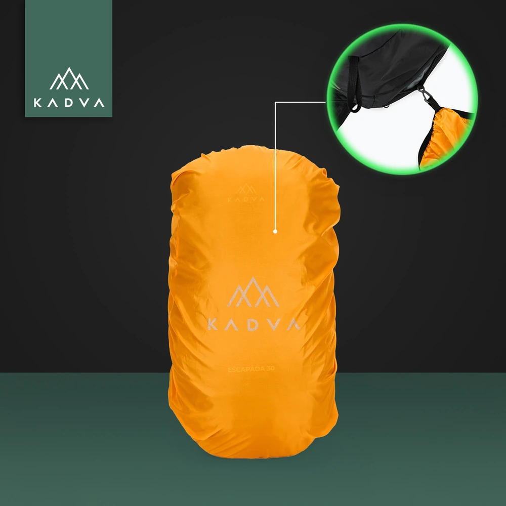 KADVA ESCAPADA TOURING KUPRINĖ 30l Žalias MOUNTAIN TREKKING DENGALIS