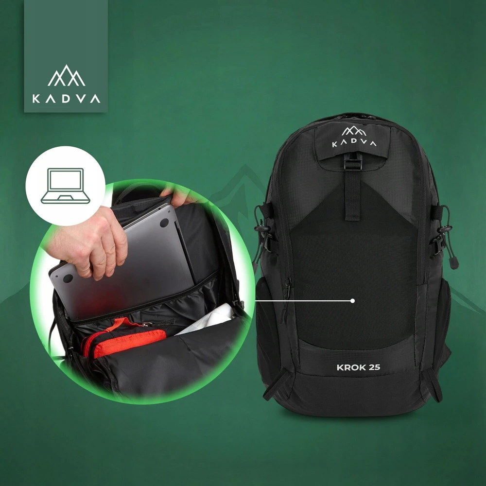 KADVA Trekking žygio kuprinė Krok 25l GALINGA KELIONĖ Į KALNUS