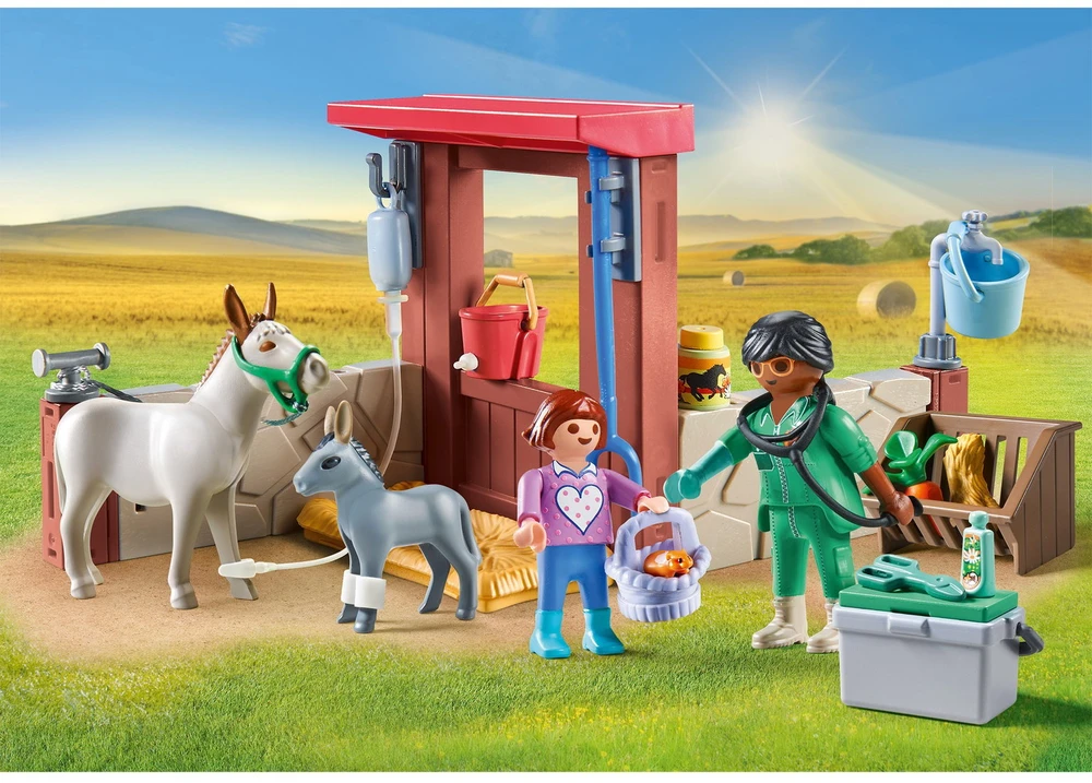 PLAYMOBIL COUNTRY Kaimo veterinaras 71471
