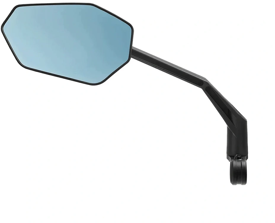 Rockbros F-253W anglies pluošto dviračio veidrodėlis su apsauga nuo akinimo (kairė pusė)