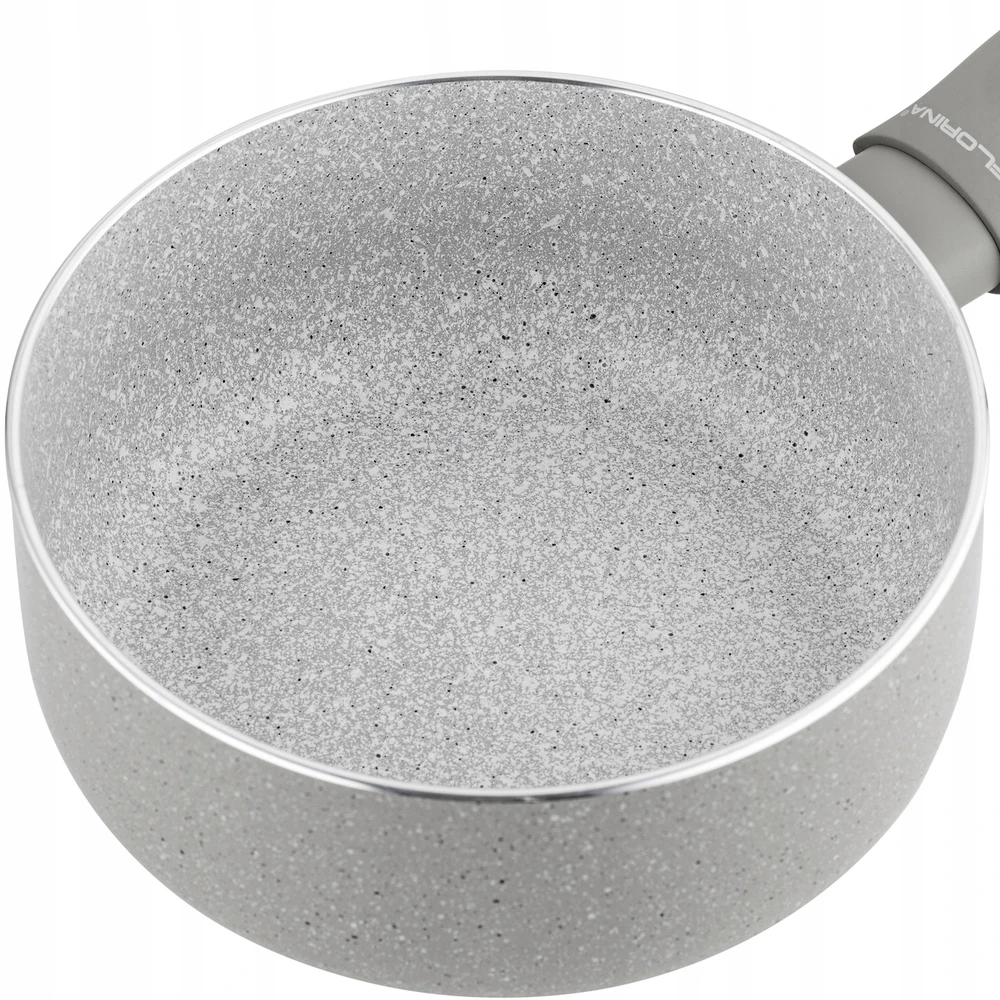 Kaistuvas aluminiowy Florina Isla 16 cm 1,1 l smėlio spalva nieprzywierający