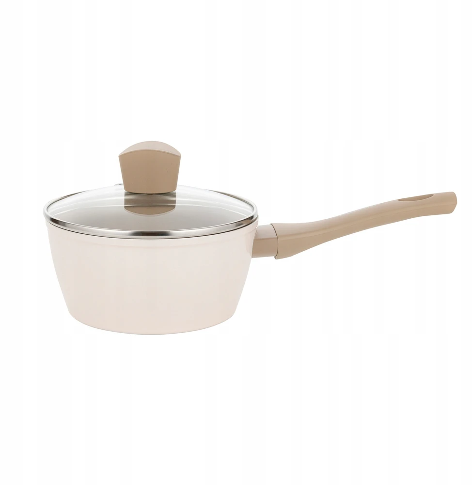 Kaistuvas Aluminiowy Florina Mokka 18cm 1.5L Ceramiczny Indukcja su Pokrywką
