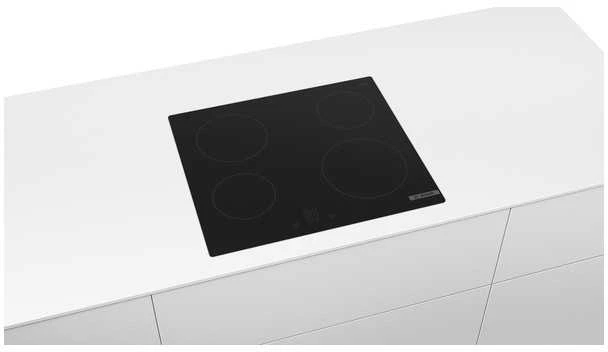 Bosch ‎PKE611BA2E PKE611BA2E Serija 4, Elektrinė kaitlentė, 60 cm, kaitlentė be rėmo