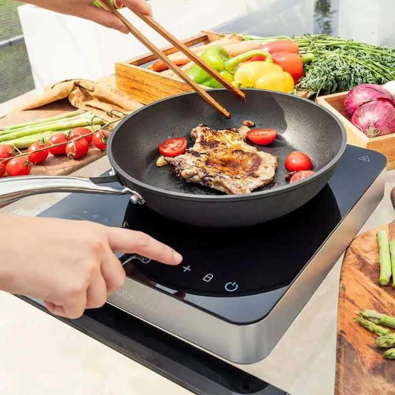 Cecotec Full Magma Single | Number of burners/cooking zones 1 | Touch | Induction | Juodas