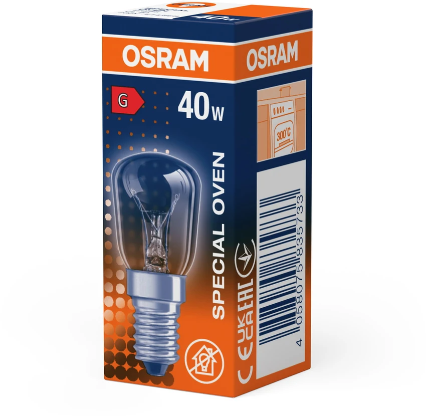Osram 15W LED orkaitės lemputė, E14, 2700K