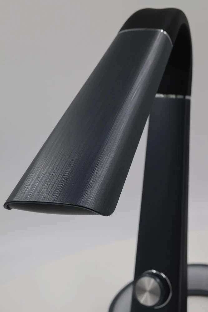 Kaja Lampka Biurkowa Juoda Elastyczne Ramię Regulowana LED RGB K-BL1063 BERKANE