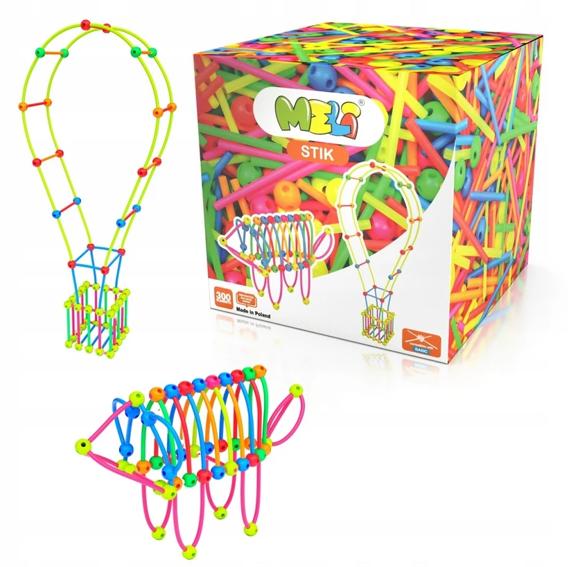 Meli konstruktorius Stik Neon 300