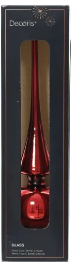 Nežinomas Christmas medžio topper Decoris 113119. auksinis. glass