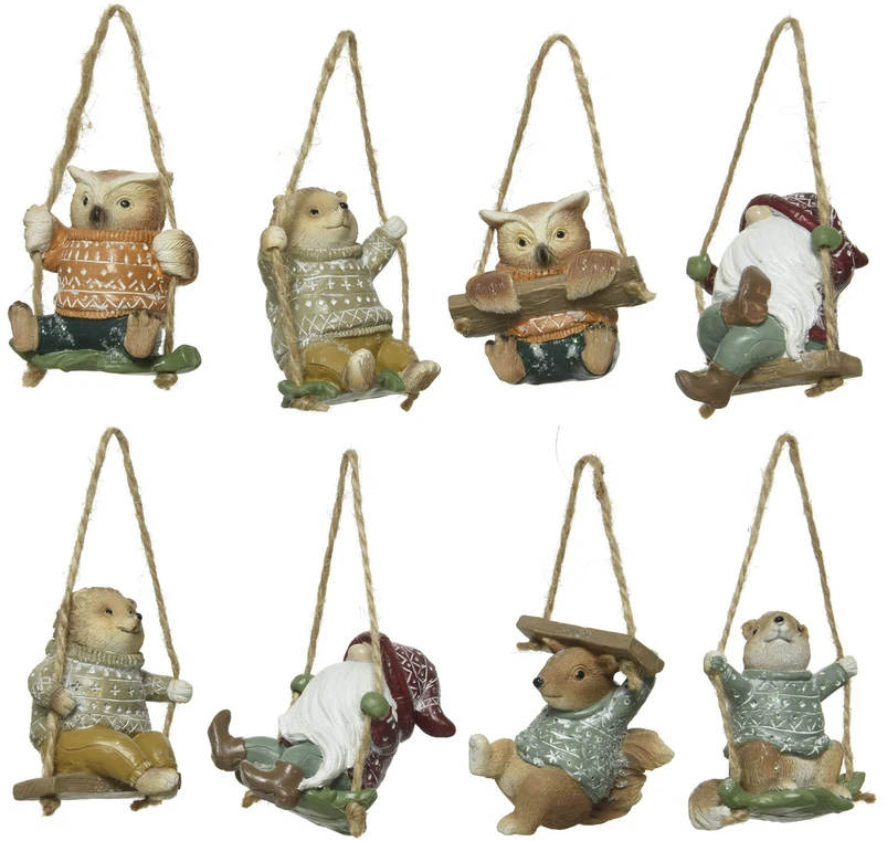 Nežinomas Christmas Tree toy Decoris Deer. bronze. plastikas/metal