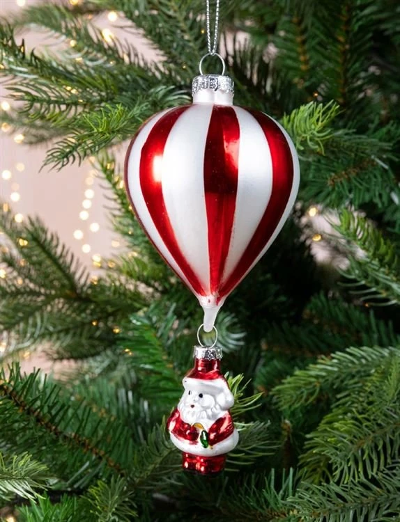 Nežinomas Eglutės žaisliukas Balloon, 10.5 cm, stiklas