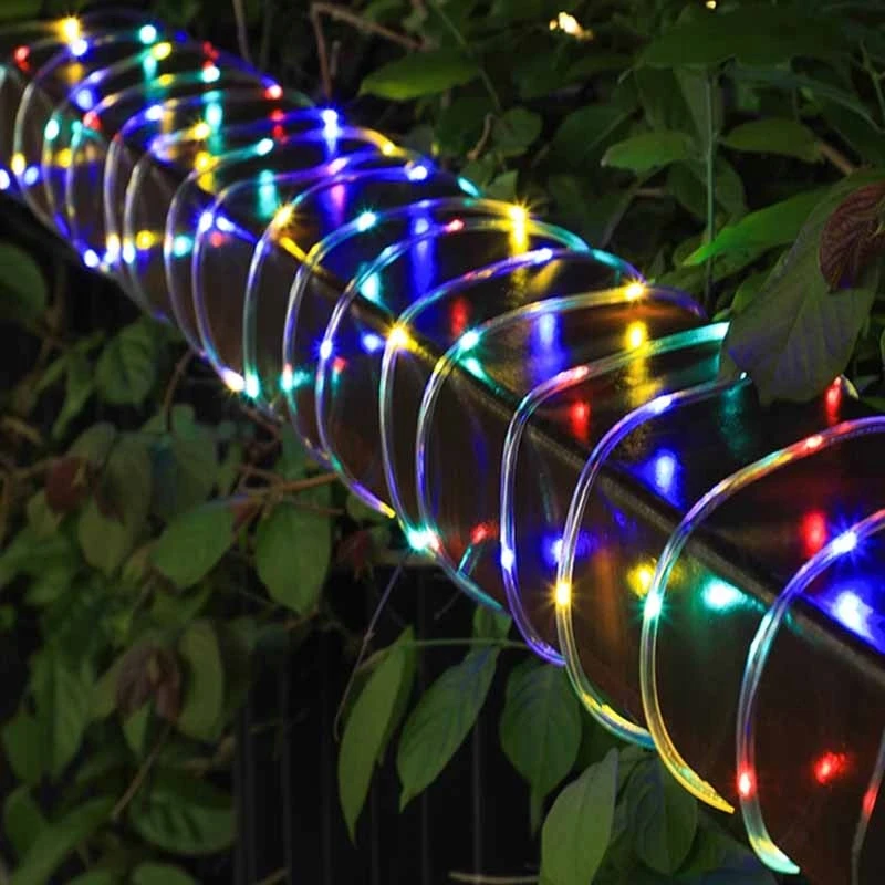 Kalėdų eglutės lemputės,20 m LED įvairiaspalvės, spalvingos