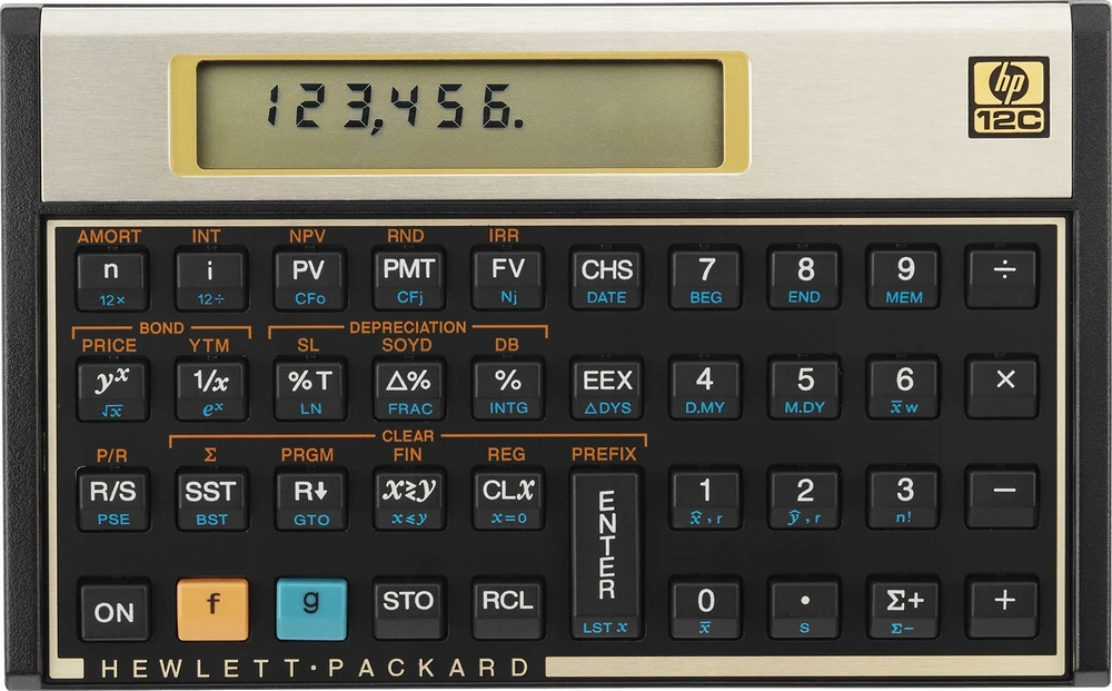 Hewlett Packard (HP) Kalkulator finansowy HP 12C