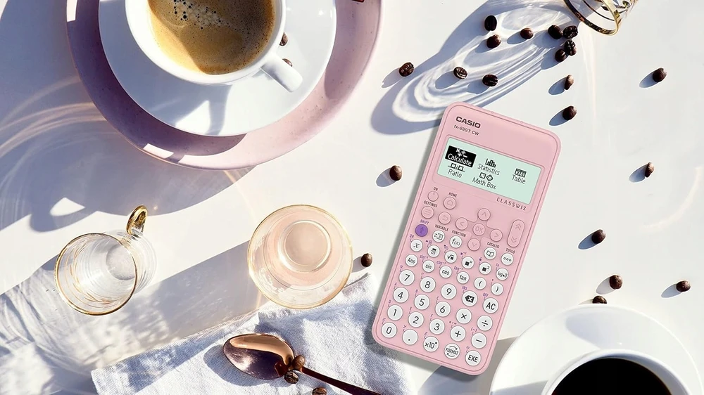 Kalkulator naukowy Casio fx-83GT CW Rožinis EDITION ROŽINĖ