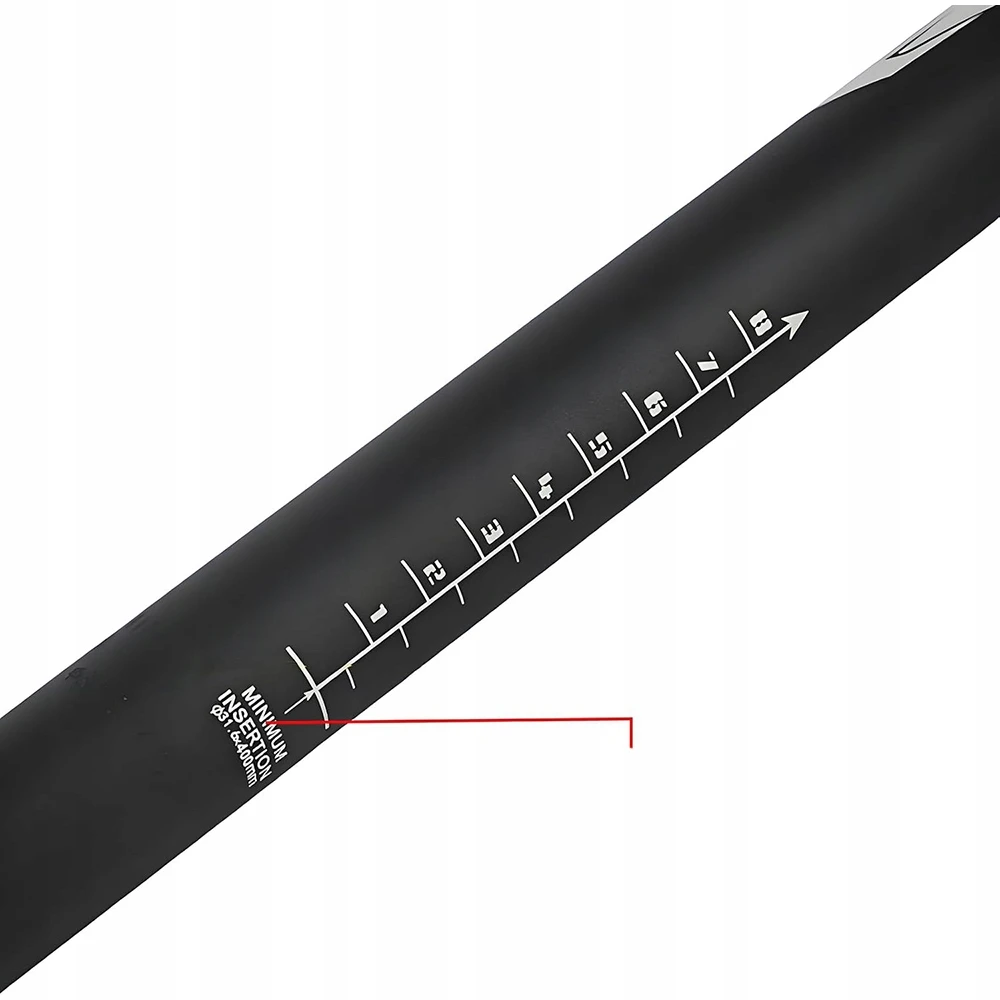 Kalnų dviračio pakabos sėdynės stulpas, aliuminio lydinys 30,9 mm