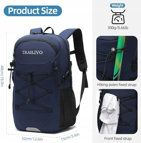 KALNU KALNU KURINIS 30L STIPRI NAVY MĖLYNA