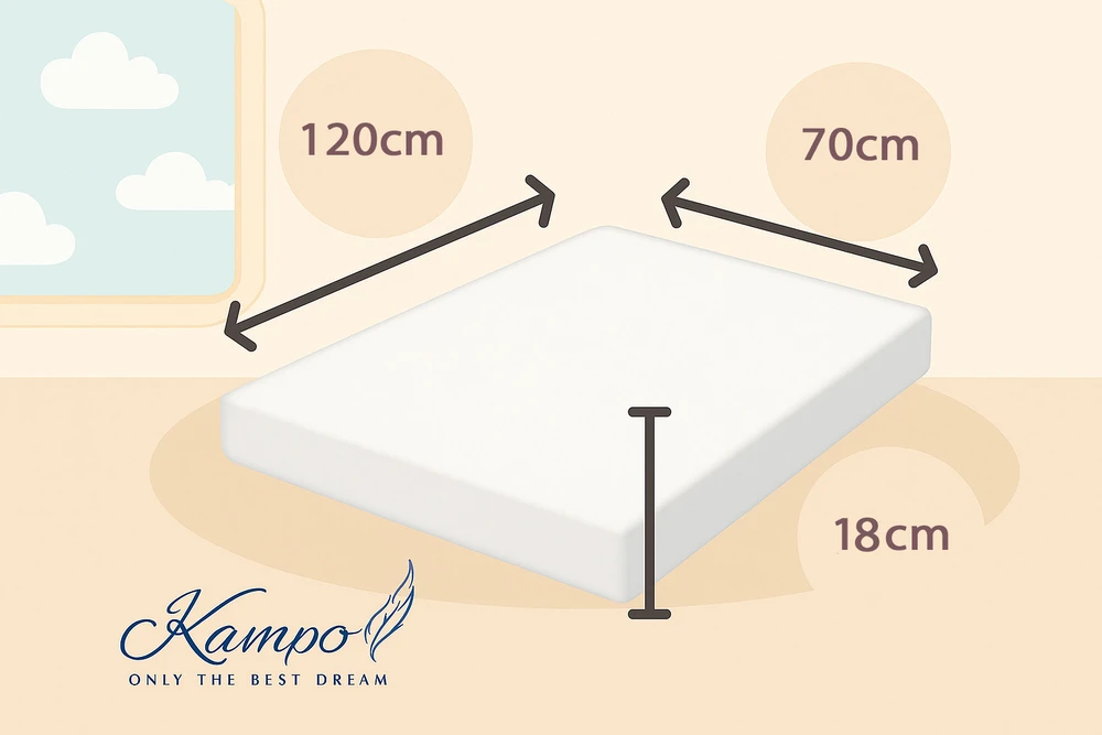 Kam Pol Paklode su guma Jersey 70x120 cm, 100% medvilnė, šviesiai pilka