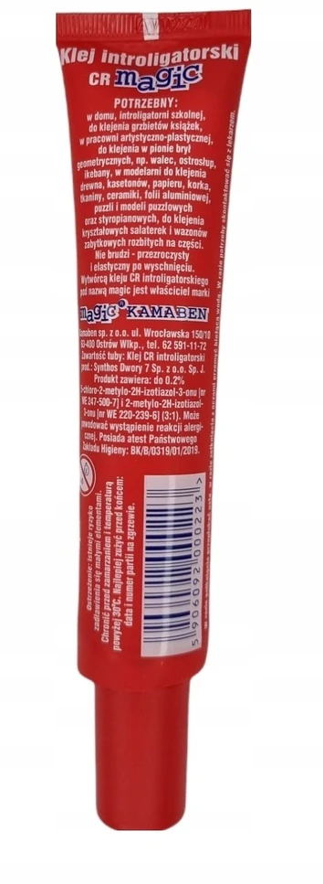 Kamaben MAGIC klijų rinkinys plastikinėje tūbelėje, 3 vnt., 45g