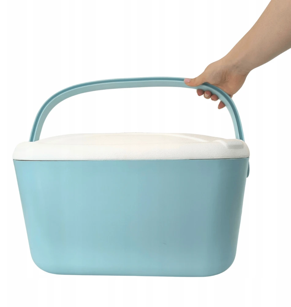 Kamai Coolbox 20L KAMAI BUBBLE baby mėlynas kelioninis šaldytuvas įdėklų šaldymui