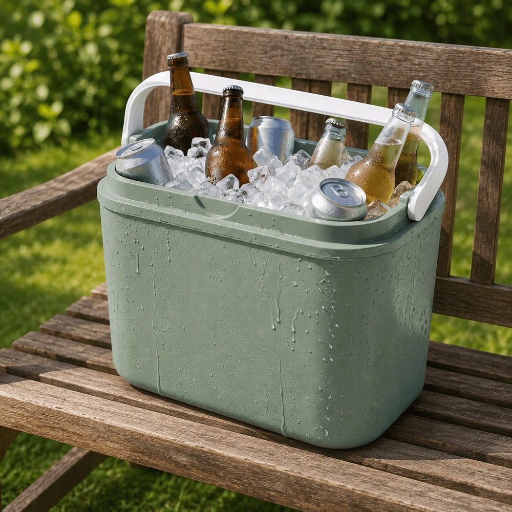 Kamai Coolbox KAMAI ATLANTIC 10L kelioninis šaldytuvas su OLIWKOWA įdėklais