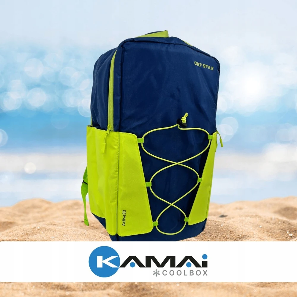Kamai Gio Style Termokuprinė Active Backpack 30, mėlynai-žalia
