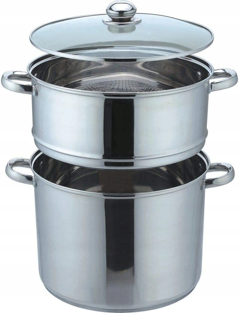 Kamberg Couscous puodas Couscoussier 8L nerūdijančio plieno 0008071