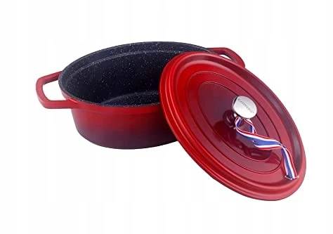 Kamberg keptuvė 4 l 26 cm raudona