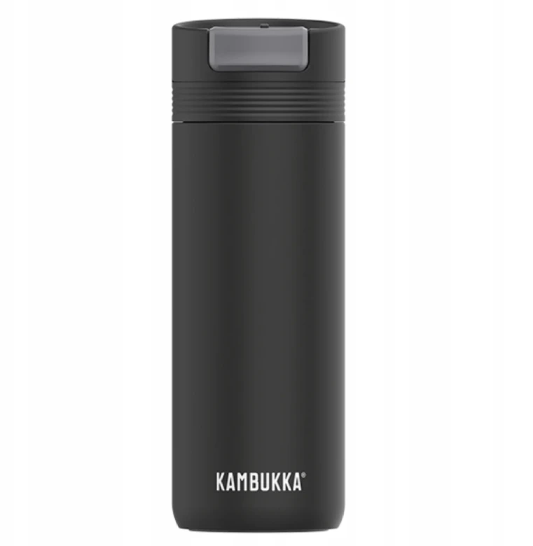 Kambukka Cabo 500 ml: Termo puodelis kavai kelionėse, juodas