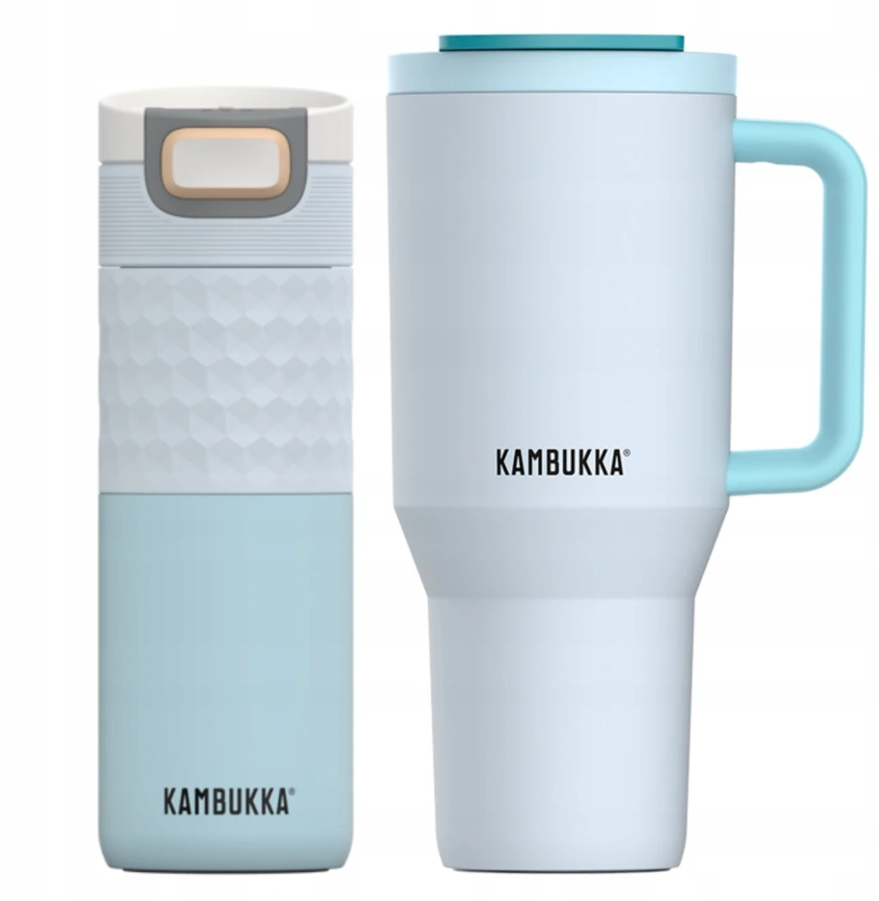Kambukka Coco Breeze: Termo puodelis Rio 950ml ir Etna 500ml