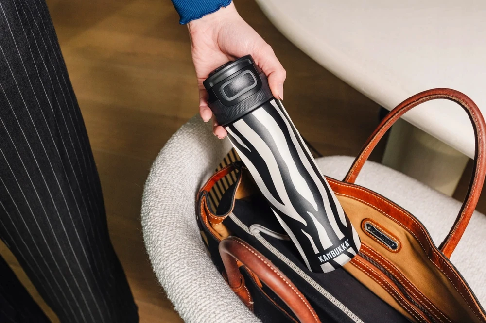 Kambukka Elton 0,6l Zebra Jungle - Termosinė butelis