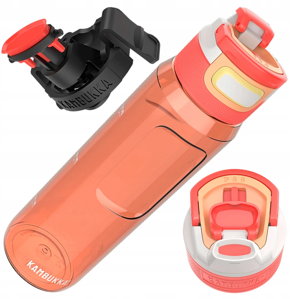 Kambukka Elton 3-in-1 Butelis Oranžinės Vibracijos 1000 ml