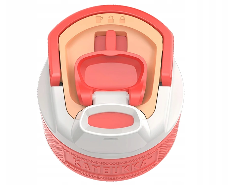Kambukka Elton 3-in-1 Butelis Oranžinės Vibracijos 1000 ml