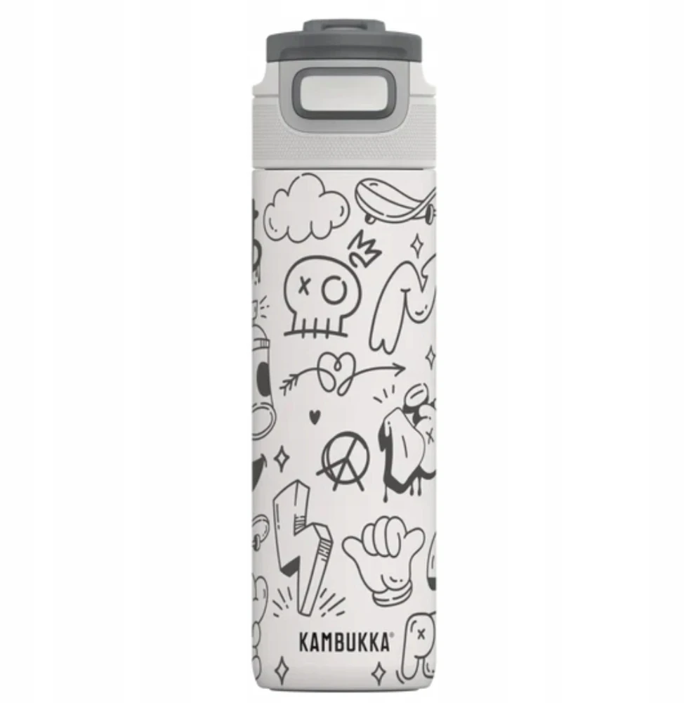 Kambukka Elton Insulated 600 ml termosinė butelis - Street Art dizainas