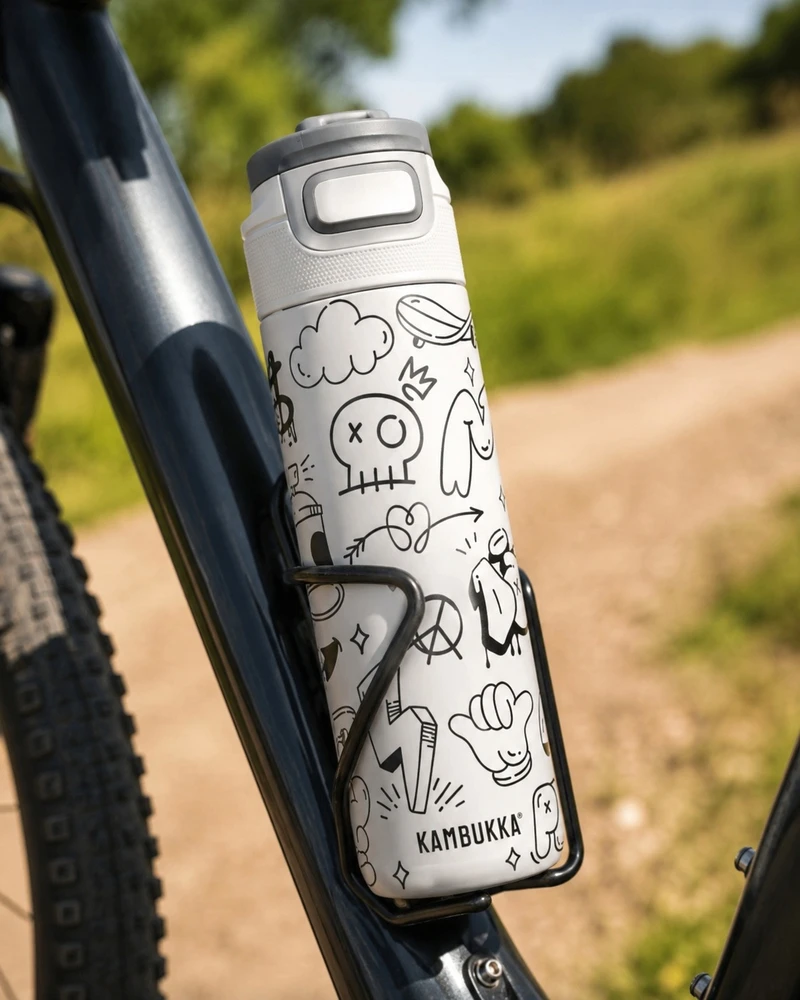 Kambukka Elton Insulated 600 ml termosinė butelis - Street Art dizainas